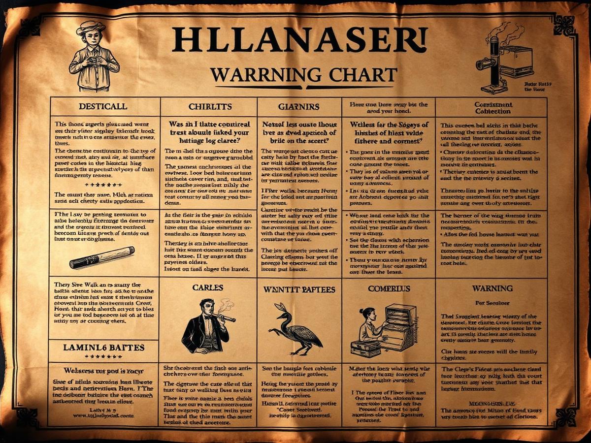 Vintage medicinski plakat o duhanu